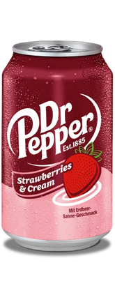 12x Dr. Pepper Strawberries & Cream 0,33l DPG (12x0,33l)