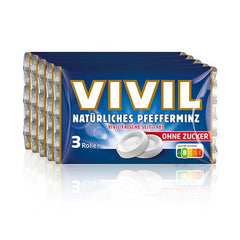 5x Vivil Pfefferminz 3x30g (5x90g)