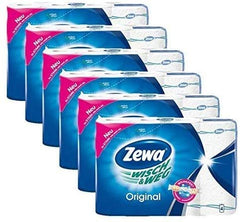 6x Zewa Wisch und Weg Küchenrollen Original je 4x45 Stück (6 Packungen x 4 Rollen)