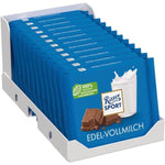Produktbild anzeigen: 12x Ritter Sport Edel-Vollmilch Tafel 100g (12x100g)
