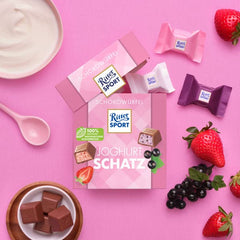 4x Ritter Sport Schokowürfel Joghurt Schatz 176g (4x176g)