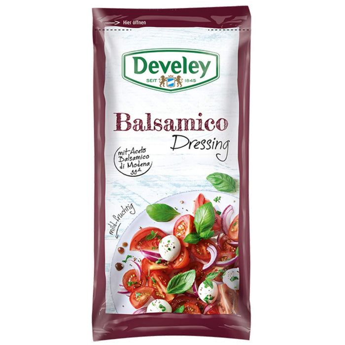 Develey Balsamico Dressing mit Aceto Balsamico di Modena g.g.A Beutel (14x75ml)