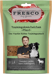 Fresco Martin Rütter Trainingsknöchelchen Probierpaket - je 1x Huhn, Rind & Pferd (3x150g) (450g))