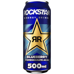 12x Rockstar Energy Drink Blueberry Pomegranate Acai 0,5l DPG (12x500ml)