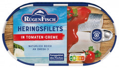 Rügen Fisch Heringsfilets in Tomaten-Creme 200g