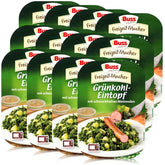 12x Buss Freizeitmacher Traditioneller Grünkohl Eintopf mit Kartoffeln und Mettenden 300g (12x300g)