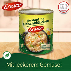 Erasco Reistopf mit Fleischklößen 800g