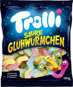 Produktbild anzeigen: Trolli Saure Glühwürmchen 150g
