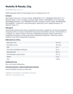 Produktbild anzeigen: Nutella B-Ready 22g – Produktinformationen, Zutaten und Hinweise