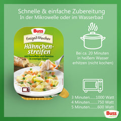 Buss Freizeitmacher Fertiggerichte zum Aufwärmen in Mikrowelle & Topf - Schnell & Einfach Zubereitet - 12 x 300g
