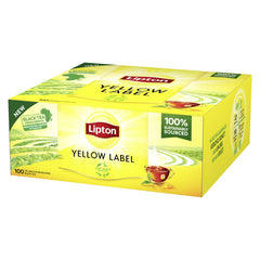 Lipton Tee Yellow Label Tea Schwarzer Tee, 100 Teebeutel, 150 g
