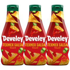 3x Develey Tex Mex Salsa Sauce 250ml (3x250ml)