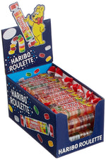 Produktbild anzeigen: Haribo Roulette Fruchtgummi-Rolle 25g (50x25g) (1.25 kg)