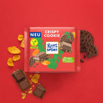 Produktbild anzeigen: 10x Ritter Sport Crispy Cookie vegan 100g (10x100g)