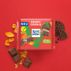 10x Ritter Sport Crispy Cookie vegan 100g (10x100g)