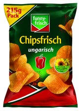 5x Funny-frisch Chipsfrisch ungarisch 215g (5x215g)