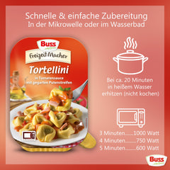 Buss Freizeitmacher Fertiggerichte zum Aufwärmen in Mikrowelle & Topf - Schnell & Einfach Zubereitet - 12 x 300g