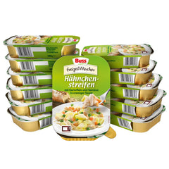 Buss Freizeitmacher Fertiggerichte zum Aufwärmen in Mikrowelle & Topf - Schnell & Einfach Zubereitet - 12 x 300g