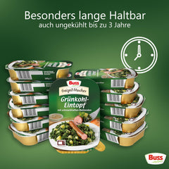 Buss Freizeitmacher Fertiggerichte zum Aufwärmen in Mikrowelle & Topf - Schnell & Einfach Zubereitet - 12 x 300g