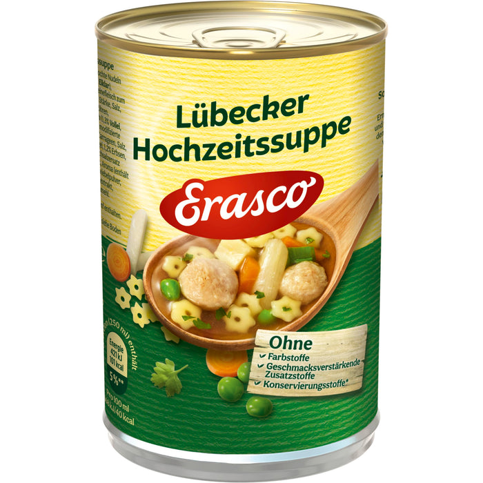6x Erasco Lübecker Hochzeitssuppe 390ml (6x390ml)