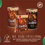 Produktbild anzeigen: Caotina Noir dunkle Trinkschokolade 450g - Kakao-Pulver für heiße Schokolade mit 45% Kakaoanteil und dunkler Schweizer Schokolade - feinster Cacao nachhaltig und zertifiziert