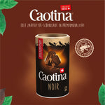Produktbild anzeigen: Caotina Noir dunkle Trinkschokolade 450g - Kakao-Pulver für heiße Schokolade mit 45% Kakaoanteil und dunkler Schweizer Schokolade - feinster Cacao nachhaltig und zertifiziert