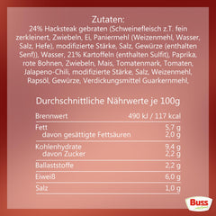 Buss Freizeitmacher Fertiggerichte zum Aufwärmen in Mikrowelle & Topf - Schnell & Einfach Zubereitet - 12 x 300g