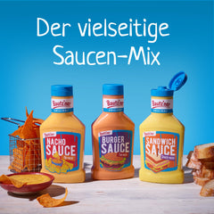 Bautz'ner Saucen Set 1x Sandwich 1x Burger & 1x Nachosauce (3x300ml)
