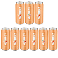 Gönrgy Set Getränk Alle Neuen Sorten Limited Edition By Monte Gönergy Juneberry Jam White Peach Sweet Lemon 3x 500ml Einweg + Sparbude Versandschutzpackung