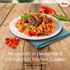 Buss Freizeitmacher Fertiggerichte zum Aufwärmen in Mikrowelle & Topf - Schnell & Einfach Zubereitet - 12 x 300g