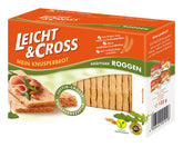 8x Leicht&Cross Roggen Knusperbrot 125g (8x125g)