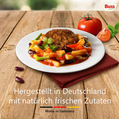 Buss Freizeitmacher Fertiggerichte zum Aufwärmen in Mikrowelle & Topf - Schnell & Einfach Zubereitet - 12 x 300g