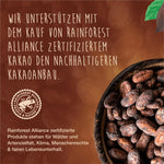 Produktbild anzeigen: Caotina Noir dunkle Trinkschokolade 450g - Kakao-Pulver für heiße Schokolade mit 45% Kakaoanteil und dunkler Schweizer Schokolade - feinster Cacao nachhaltig und zertifiziert