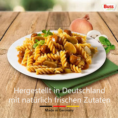 Buss Freizeitmacher Fertiggerichte zum Aufwärmen in Mikrowelle & Topf - Schnell & Einfach Zubereitet - 12 x 300g