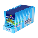 Produktbild anzeigen: 12x Hitschies saure Drachenzungen brizzl Bälle blau (12x100g)