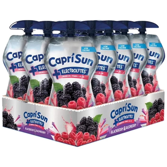 15x Capri Sun Electrolytes Blackberry Raspberry 0,33l EW (15x0,33l)