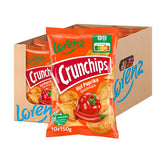 10x Crunchips Hot Paprika 150g 10x150g (1500g)
