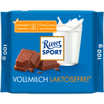 Produktbild anzeigen: Ritter Sport laktosefrei 100g Vollmilch 100g