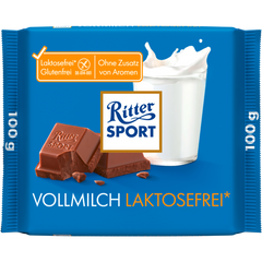 Ritter Sport laktosefrei 100g Vollmilch 100g