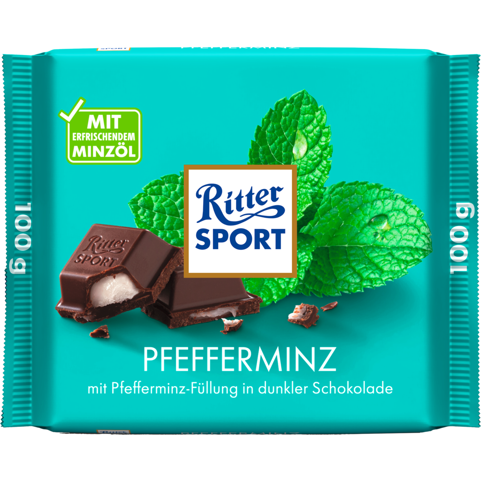 Ritter Sport 100g Pfefferminz