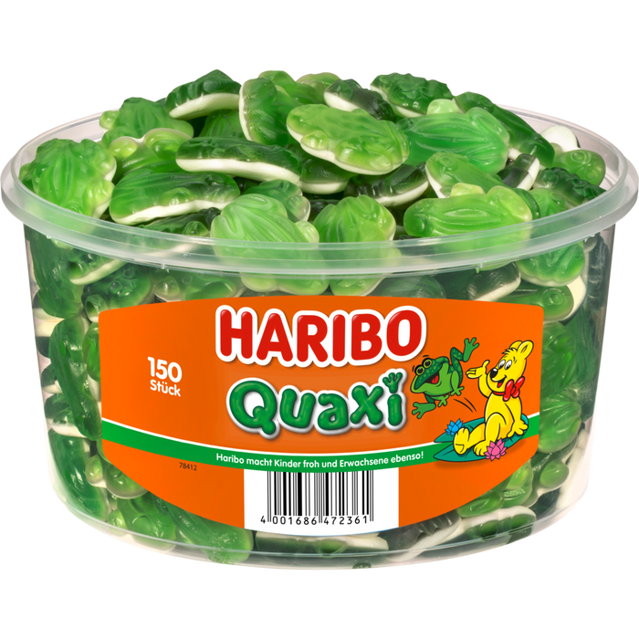 Haribo Quaxi Frösche 150ST 1050g