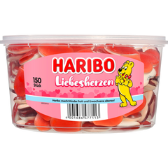 Haribo Liebesherzen 150Stück 1200g