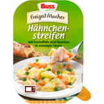 Produktbild anzeigen: 12x Buss Hähnchenstreifen in Sauce Freizeitmacher 300g