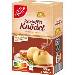 GUT&GÜNSTIG Kartoffel-Knödel Halb&Halb im 12ST 309g