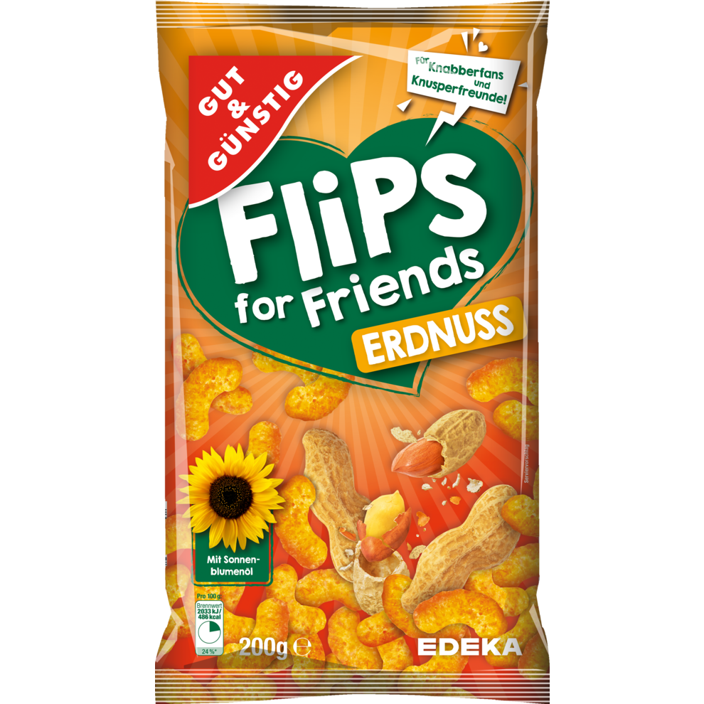 G&G Erdnuss-Flips 200g