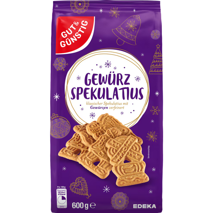 GUT&GÜNSTIG Gewürz-Spekulatius 600g