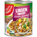 Produktbild anzeigen: 6x GUT&GÜNSTIG Linseneintopf mit magerem Schweinefleisch 800g (6x800g)