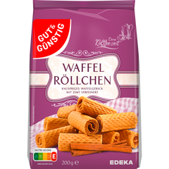 G&G Waffelröllchen 200g