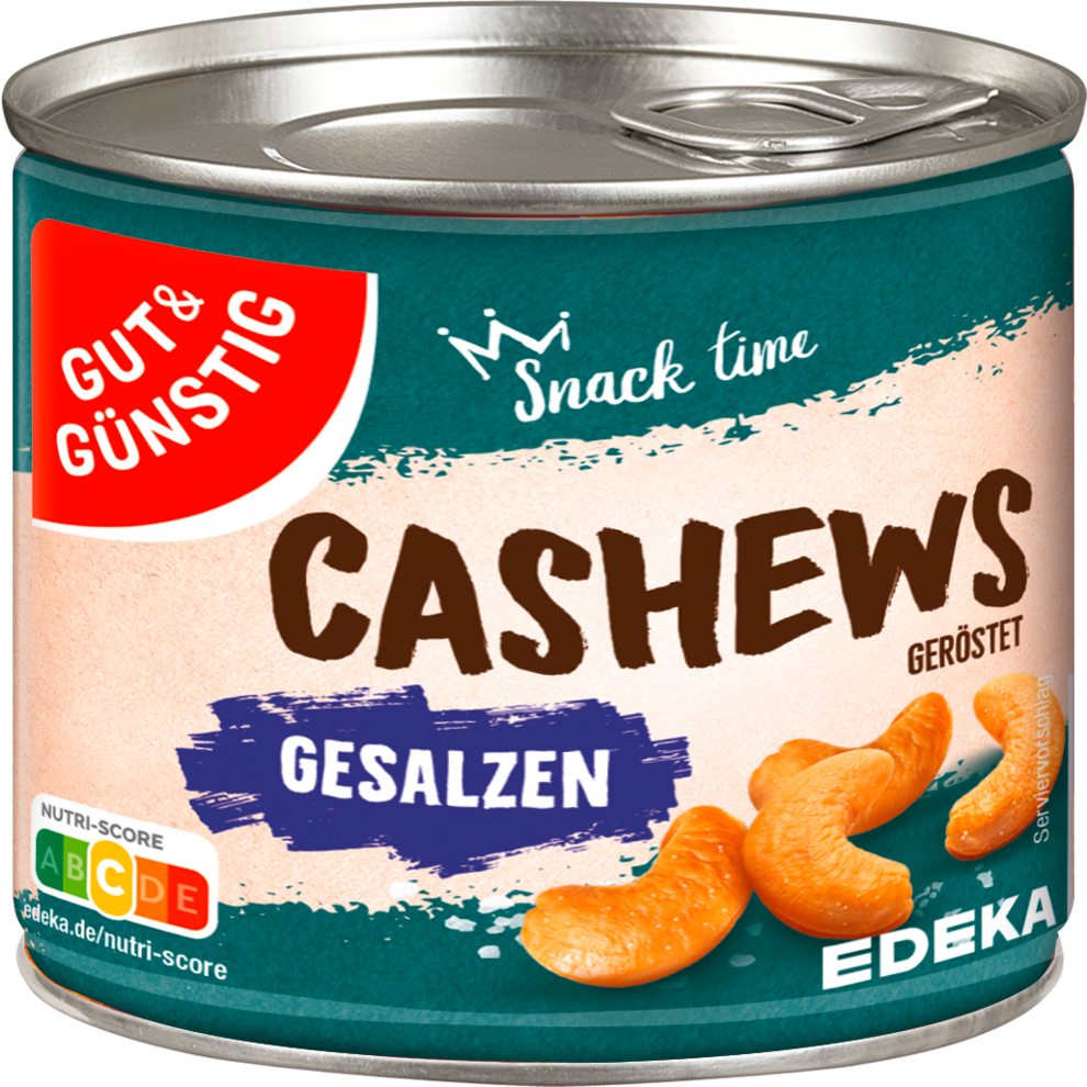 G&G Cashewkerne geröstet & gesalzen 150g