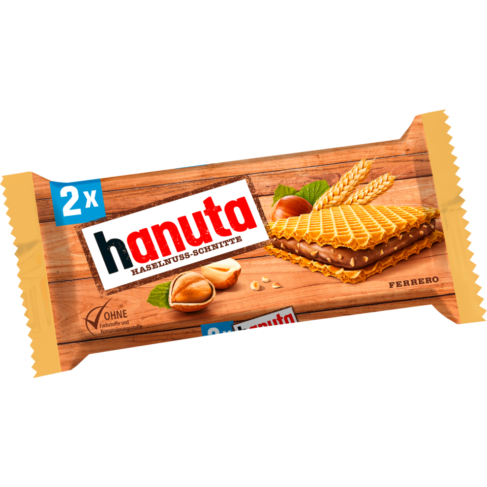 Ferrero hanuta 2er Packung 44g